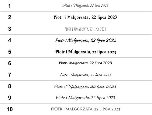 Mini Ołówki Drewniane Ołowek z Logo Krótki + Grawer 100 szt na Arena.pl