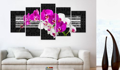 Obraz - Skromne orchidee Rozmiar - 100x50 na Arena.pl