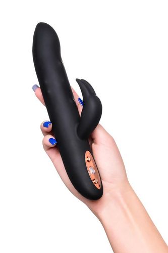 Unrealistic WANAME D SPLASH HAIL vibrator, silicone, black, 23.8 cm na Arena.pl