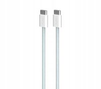 Kabel Przewód Puro USB-C do USB-C 60W 1,5 metra Niebieski