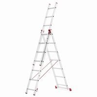 Drabina aluminiowa 3x7 ALOSS Professional