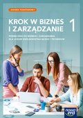 Krok w Biznes i Zarządzanie podręcznik klasa 1 podstawa BiZ