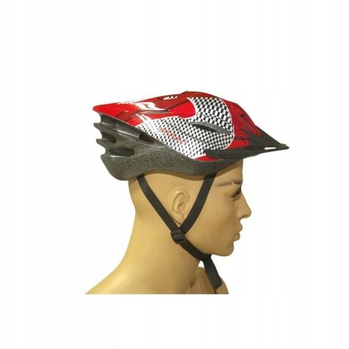 Kask Kolarski Rowerowy SPARTAN S Czerwony na Arena.pl