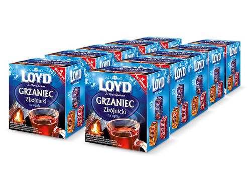 Rozgrzewająca Herbata Zimowa Grzaniec Zbójnicki Bezalkoholowy 10 T. LOYD na Arena.pl