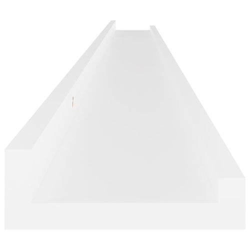 Półki ścienne 2 szt. białe 115x9x3cm VidaXL na Arena.pl