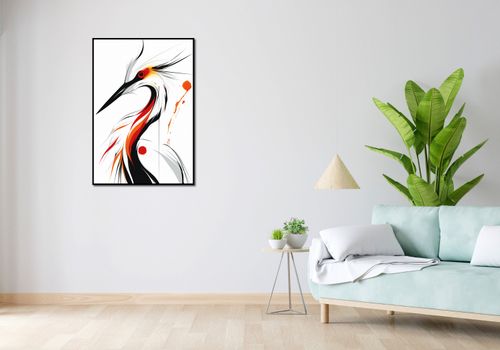 Plakat 68x98cm Bocian na Arena.pl