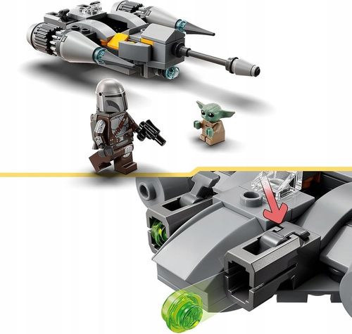 LEGO Star Wars Myśliwiec N-1 Mandalorianina w mikroskali klocki 75363 Grogu na Arena.pl