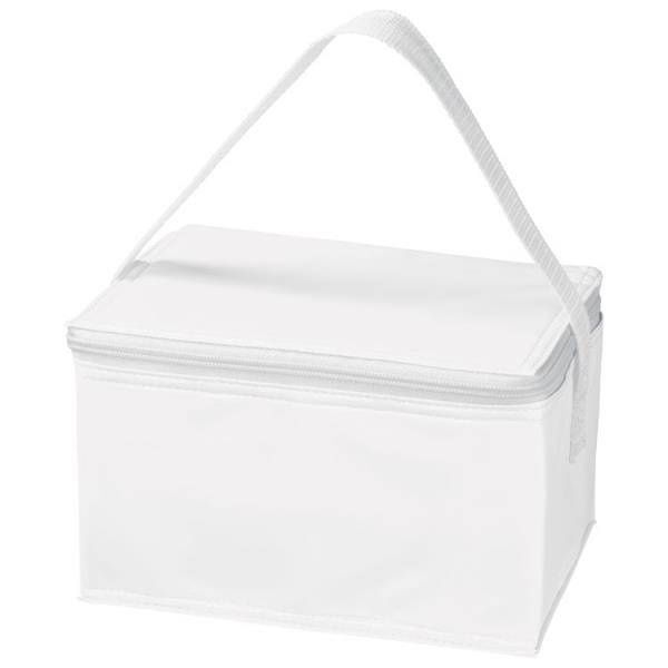 Torba termiczna na 6 puszek 330 ml ASPEN Biała zdjęcie 2