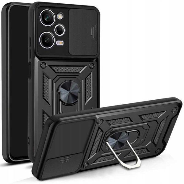 Spacecase Camring Poco X5 Pro/Note 12 Pro Black zdjęcie 4