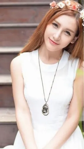 Naszyjnik DŁUGI srebrny łańcuszek kryształ GRAFIT na Arena.pl