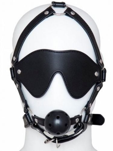 eye mask with ball gag na Arena.pl