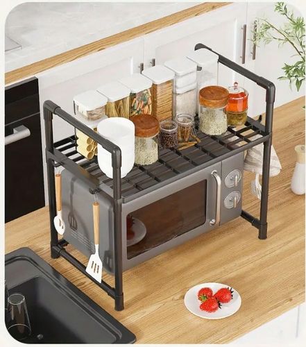 ORGANIZER KUCHENNY NAD MIKROFALÓWKĘ OPIEKACZ REGAŁ PÓŁKA PRZYPRAWY na Arena.pl