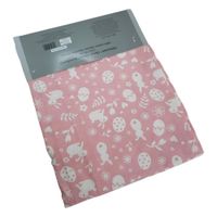 Obrus Ozdobny Bawełniany 110x160 Wielkanoc Różowy