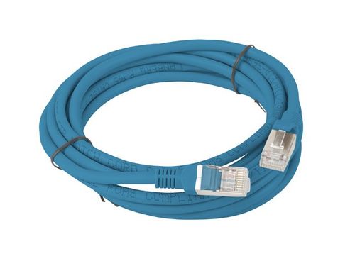 PATCHCORD KAT.5E FTP 3M NIEBIESKI FLUKE PASSED LANBERG na Arena.pl
