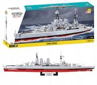 Klocki COBI 4830 Brytyjski krążownik HMS Hood