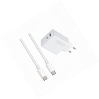 Szybka ładowarka 45W z długim kablem 2m 2 wejścia do Samsung Galaxy A53 5G