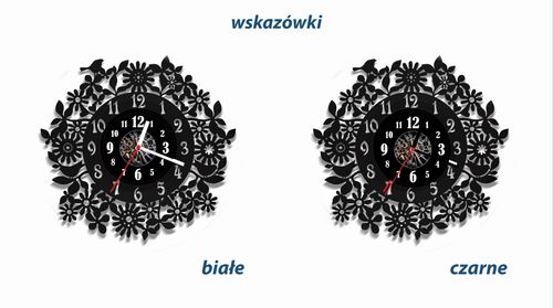 Zegar ścienny z płyty winylowej Łąka 44.2 na Arena.pl