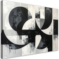 Obraz do salonu biura loftu, Geometryczne formy abstrakcja 45x30