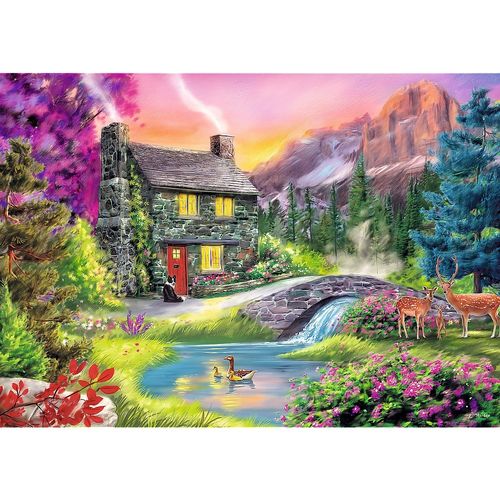 Puzzle 500 Elementów - Górska Sielanka na Arena.pl