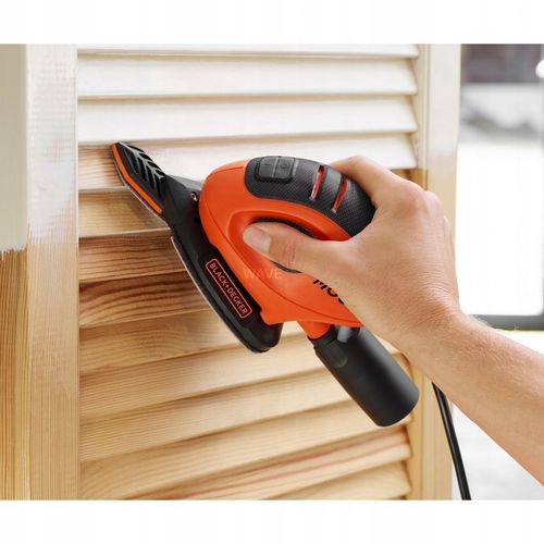 BLACK + DECKER SZLIFIERKA TYPU MOUSE 55W KUFER na Arena.pl