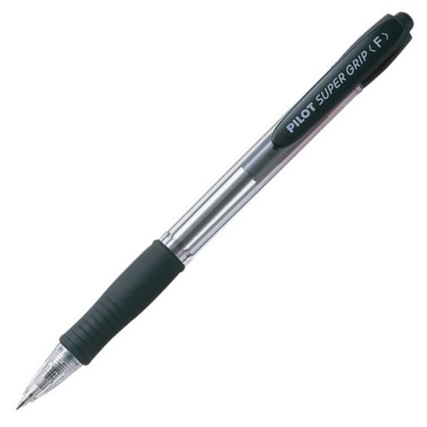 Długopis Super Grip Czarny Pilot A'12 4713 zdjęcie 1