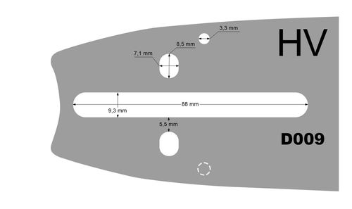 Prowadnica 18 3/8 1.5mm D009 SARP 18D5SH68 na Arena.pl