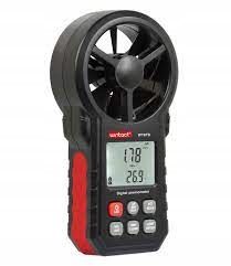 ANEMOMETR WIATROMIERZ MIERNIK WIATRU TEMP POMIAR PRĘDKOŚCI POWIETRZA BT APP na Arena.pl