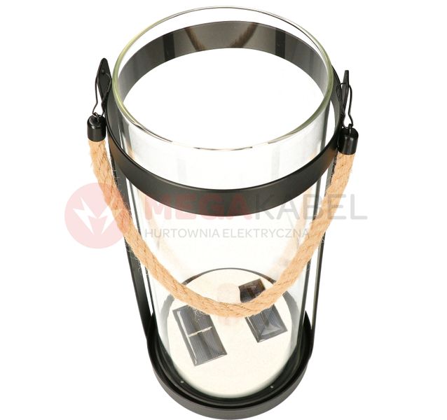 Lampa solarna ogrodowa latarnia LANTERN COLUMN LED HK-SL606-2 MK zdjęcie 2