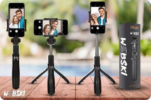 Kijek Selfie Tripod do Zdjęć Iphone Android +Pilot na Arena.pl