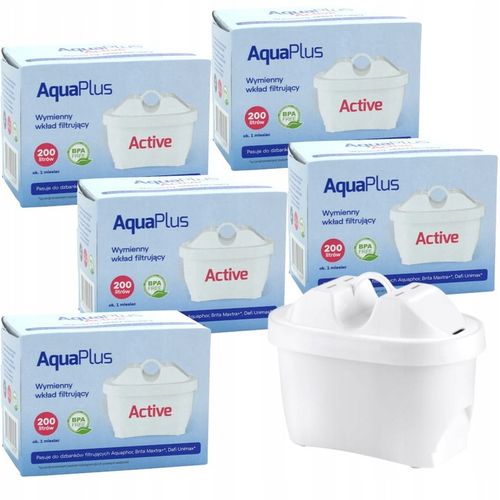 Wkład filtrujący do dzbanka, filtr AquaPlus 5x na Arena.pl