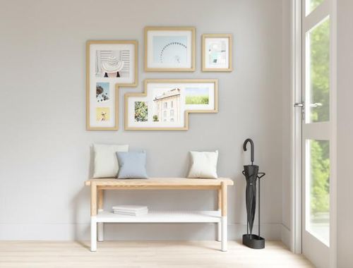 Zestaw ramek do zdjęć Mingle naturalne na Arena.pl