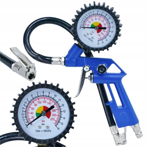 ZESTAW LAKIERNICZY PNEUMATYCZNY DO KOMPRESORA 4 X PISTOLET + WĄŻ 5EL BLACK na Arena.pl