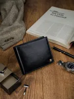 skórzany portfel męski z systemem rfid rovicky