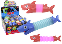 Rekin Do Rozciągania Antystresowy Świecący Pop Tube LED