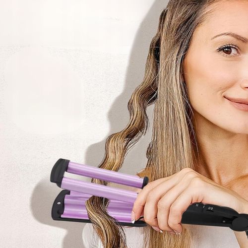 LOKÓWKA DO WŁOSÓW KEMEI FALOWNICA CERAMICZNA KARBOWNICA 55W TPC 200 na Arena.pl