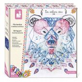 Zestaw kreatywny String Art Zwierzęta Przeplatanka Janod 8+