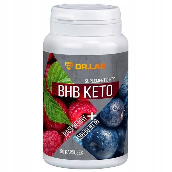 SPROSZKOWANE OWOCE MALINY I BORÓWKI AMERYKAŃSKIEJ BHB KETO 90 KAPS KETONY zdjęcie 1