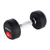 Hantla gumowana 5 kg UNDERFIT do ćwiczeń siłowych fitness