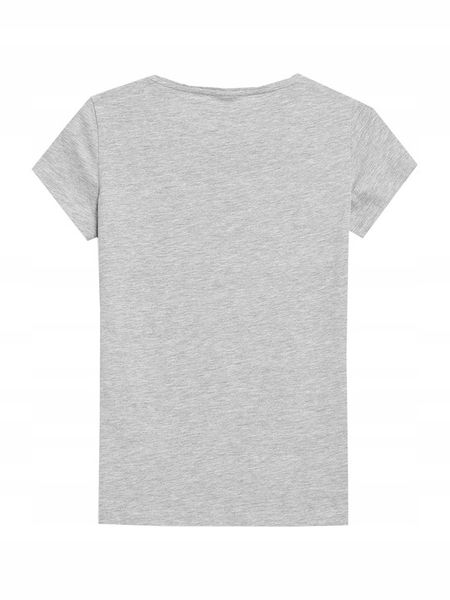 4F KOSZULKA DAMSKA SPORTOWA T-SHIRT BAWEŁNIANY zdjęcie 4