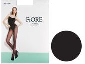 Rajstopy lycra 40 den pół kryjące z połyskiem NINA Black 3