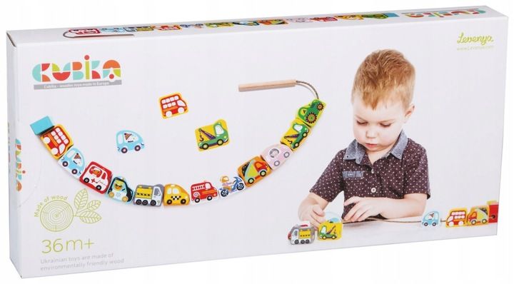 Nawlekane samochodziki Cubika 14316 zdjęcie 1