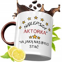 Kubek Bordowy Dla Aktora Na Urodziny Prezent Z Nadrukiem Ze Zdjęciem