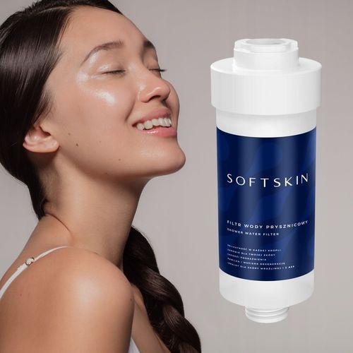 SOFTSKIN Filtr Wody Prysznicowy pod Prysznic WodaRO KDF BPA FREE 2 SZTUKI na Arena.pl