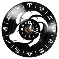 Zegar ścienny z płyty winylowej Koziorożec 148.14