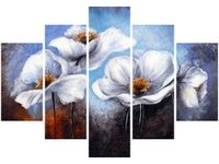 105CM 150CM OBRAZ 5 ELEM ALPEJSKIE MAKI DRUK