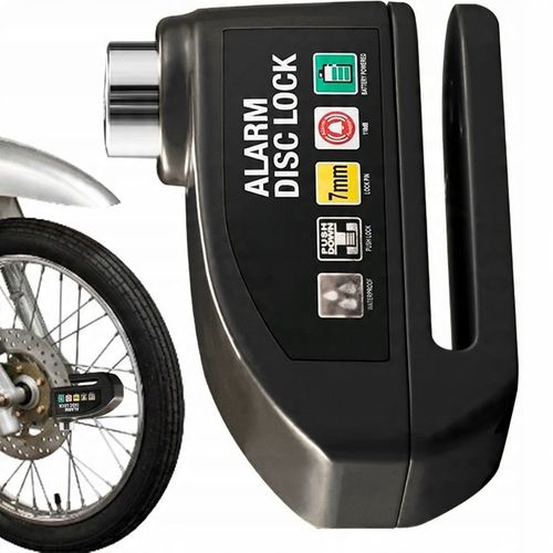 ALARM ZAPIĘCIE NA TARCZĘ HAMULCOWĄ ROWER MOTOR BLOKADA ROWEROWA 110d ABS na Arena.pl