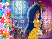 Puzzle tradycyjne - Piękna i Bestia