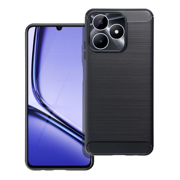 Futerał CARBON do REALME Note 50 czarny zdjęcie 1