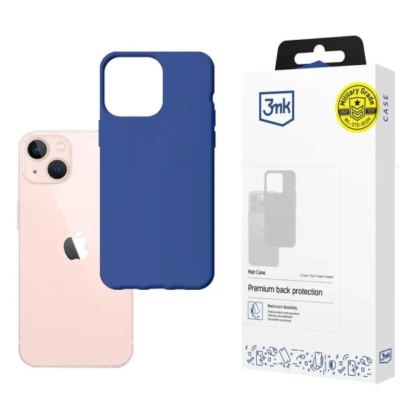 Etui 3mk Matt Case na iPhone 14 Plus - niebieskie zdjęcie 1