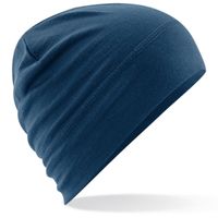 CZAPKA TERMOAKTYWNA WEŁNIANA WEŁNA MERYNOSA MERINO DAMSKA MĘSKA BEANIE BLUE